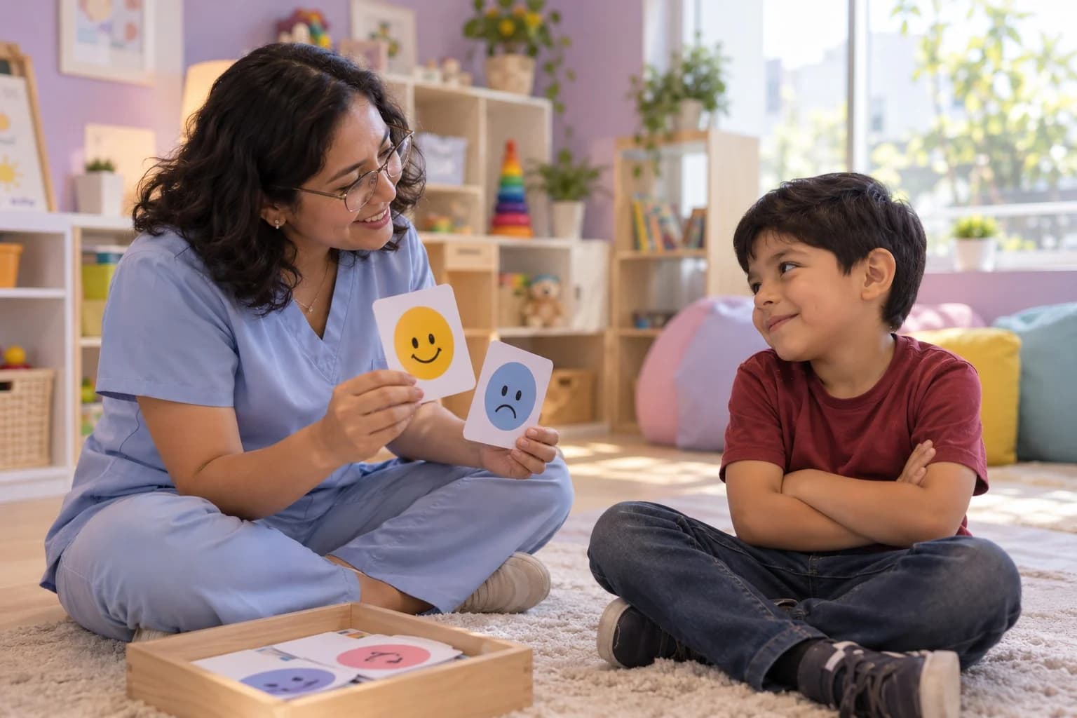 Sesión de conducta y emociones en CINI