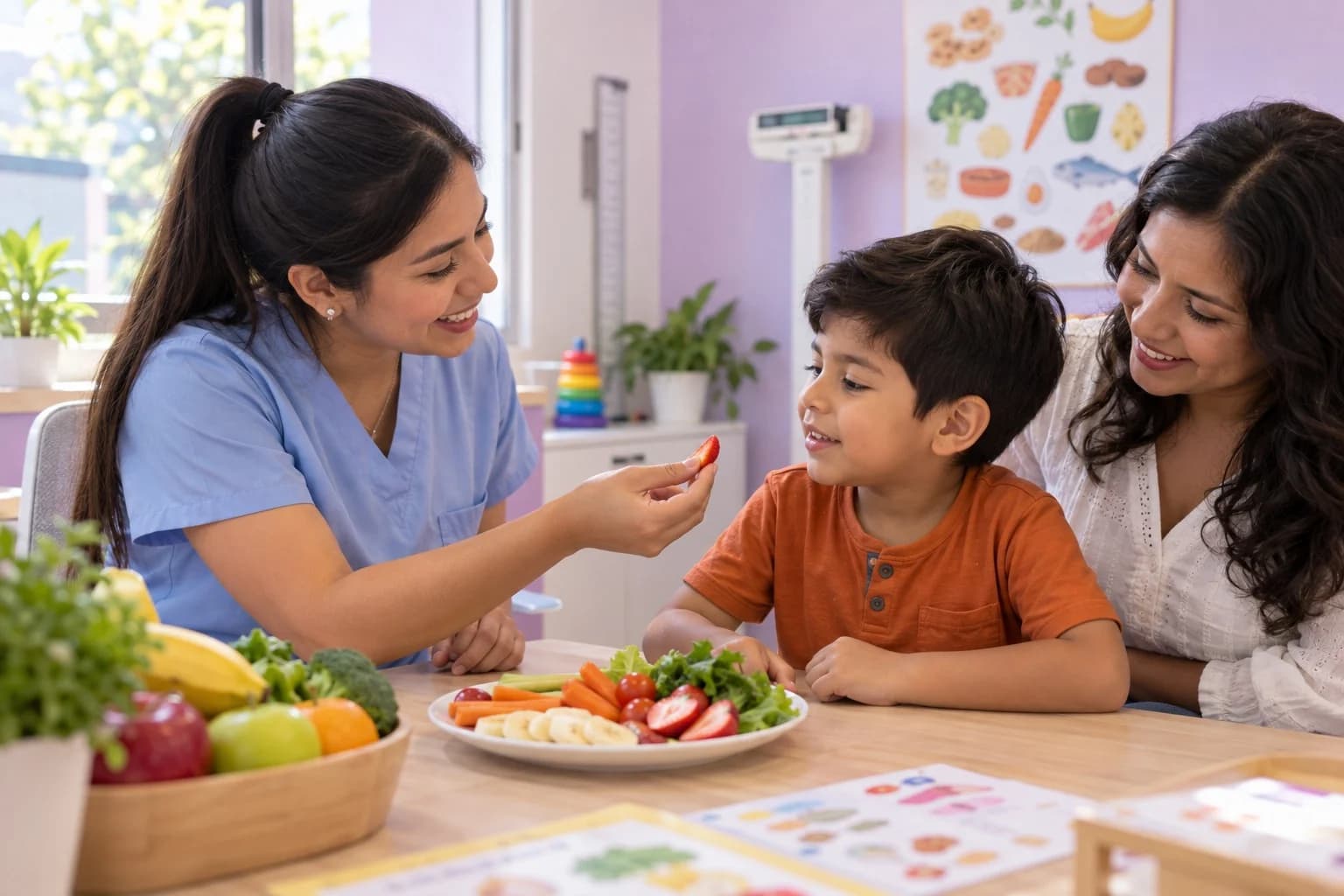 Sesión de nutrición en CINI